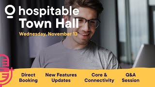 Hospitable Town Hall November 13 [upl. by Kolosick]