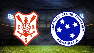 AO VIVO  Sergipe x CruzeiroAL x  270623  Brasileirão Série D [upl. by Pappas235]