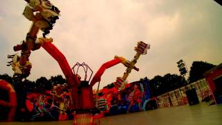 Stevens SuperSpin fair ride  Uckfield Carnival [upl. by Eserehs141]