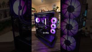 Corsair Prebuild Cable Management goes crazy pc pcbuild pcgaming gamingpc [upl. by Alletniuq]