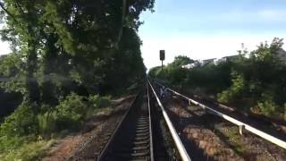 Führerstandsmitfahrt SBahn Berlin von Henningsdorf nach Teltow Stadt auf der S25 mit BR 481 [upl. by Nylrahs]