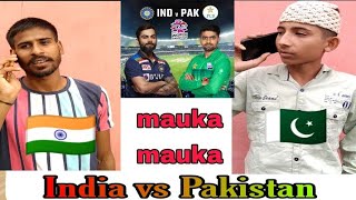 mauka mauka  mauka mauka 2021 t20 world cup  india vs pakistan shorts ytshorts maukamauka [upl. by Lrem591]