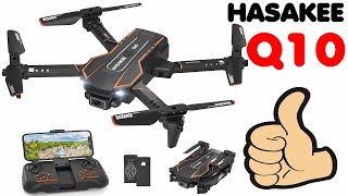 HASAKEE Mini Drone with Camera Flight and Review drone [upl. by Elamrej]