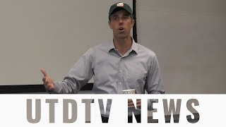 Rep Beto ORourke Visits UT Dallas  UTDTV News [upl. by Euqinwahs]