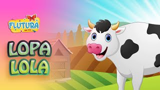 Lopa Lola Kenge per Femije  Lola the cow  Kids Song [upl. by Sinnek121]