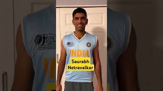 USA vs PAK  Saurabh Netravalkar India U19 Cricketer usacricket [upl. by Demott562]