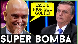 💣SUPER BOMBA PRA BOLSONARO Inquérito mais grave no fim [upl. by Ruosnam]