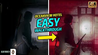 Oceanview Hotel Walkthrough in Alan Wake 2 [upl. by Glanville334]