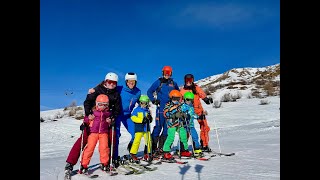 Passo Tonale skiing  February 2024 [upl. by Byrdie912]