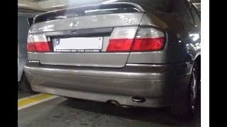 Nissan Primera P11 GT Exhaust [upl. by Adyela474]