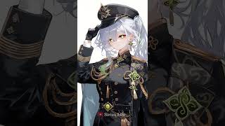 Genshin waifus in military uniform  Genshin Impact shorts raidenshogun nahida ai aiart [upl. by Anovahs]