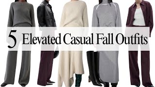 5 Fall Outfits for Every Day  2024 Fall Fashion Trends  Women Over 40 [upl. by Wanonah]