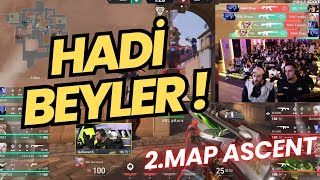 FERİT GÖZÜNDEN BBL VS NAVI 2MAP ASCENT  BBL YENERSE BİTER  VALORANT [upl. by Aket]