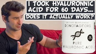 I Tried Taking Hyaluronic Acid Supplements [upl. by Fanchan]