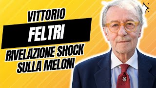 VITTORIO FELTRI FATECI VEDERE MELONISCHLEIN PERCHE LA MELONI Parole Schock di Feltri [upl. by Aniv772]