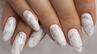 ♥ HIT Semilac Marble Nails  Najpiękniejszy efekt marmurka krok po kroku [upl. by Aivat]