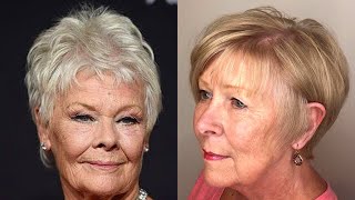 Fantastic and stylish Older Women pixie haircutsFlattering haircuts trends [upl. by Fitzpatrick539]