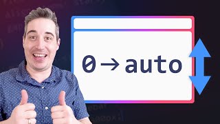 The simple trick to transition from height 0 to auto with CSS [upl. by Adlee]