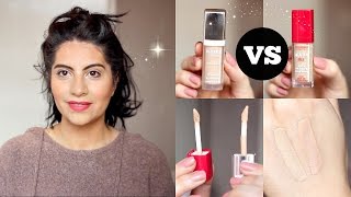 Bourjois Healthy Mix Concealer VS Radiance Reveal Concealer  Natasha Summar [upl. by Silvain]