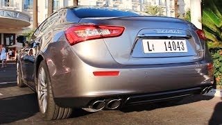 Maserati Ghibli S Loud Sound  Revs amp Full Details [upl. by Cherie]