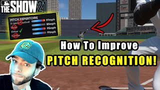 How to improve PITCH RECOGNITION in MLB the Show 21 TIPS FROM A TOP 10 PLAYER [upl. by Amihc129]