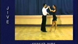 Jive dance steps 24 Spanish arm [upl. by Chase]