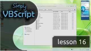 VBScript Basics Part 16  Create Shortcuts [upl. by Inglebert]