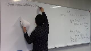 【1】 Informal Lectures on Relativistic Quantum Mechanics and QED [upl. by Ralaigh]