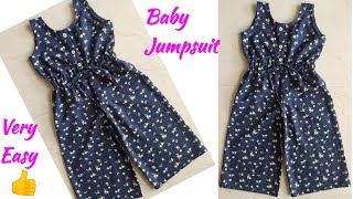 Stylish Baby JumpsuitDungaree Dress Cutting and Stitching [upl. by Ekard]