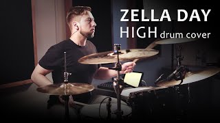 Zella Day  High drum cover [upl. by Auberon]