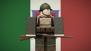 How To Make a WW1 Italian Uniform Late War Roblox Avatar Tutorials [upl. by Inilahs614]