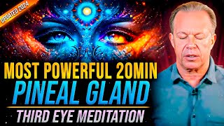 20Min Pineal Gland Guided Meditation Third Eye Activation  Joe Dispenza [upl. by Jarib]