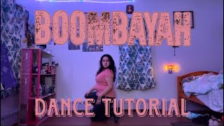 â€˜Boombayahâ€™ Dance Tutorial mirrored  BLACKPINK  perlacovs dance tutorial [upl. by Hayward]