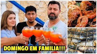 DOMINGO NA QUINTA EM FAMILIA  SARDINHADA [upl. by Airdnahc739]