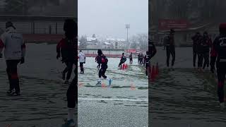 Zvezdin trening na snegu🥶❄️ [upl. by Tuckie]