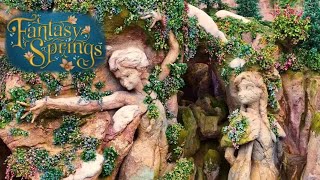 First Look at Tokyo DisneySeas Fantasy Springs  Frozen Kingdom Rapunzels Forest and Peter Pan 💕 [upl. by Highams]