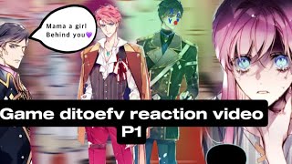 Game ditoefav lady’s love projectreaction video p1 [upl. by Adna]