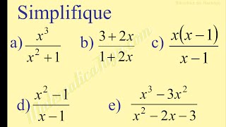 Simplificación de expresiones racionales [upl. by Erving]