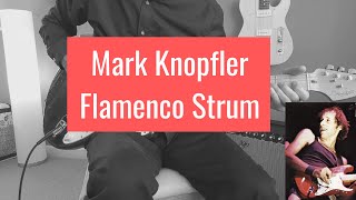 Mark Knopfler Flamenco Strum  Sultans of Swing  Lesson [upl. by Evonne]