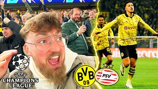 Dortmund vs PSV Eindhoven  UCL Stadionvlog 🇩🇪🔥  SANCHO ⚽️ INS VIERTELFINALE  ViscaBarca [upl. by Henrie]