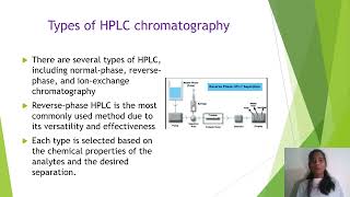 principle and applications of HPLC chromatography [upl. by Ebanreb]