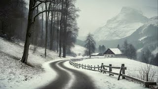 Walking in Cloudy weather in Lauterbrunnen Switzerland🇨🇭 [upl. by Jacinto713]