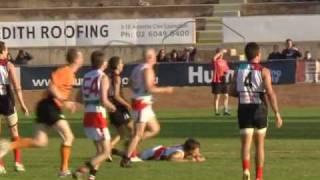 Lavington Panthers vs Myrtleford Saints Round 9 2010 12 [upl. by Gelhar660]