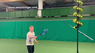 tennis ball machine EasyStringer [upl. by Pammi]