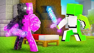 Minecraft Bedwars With Dream [upl. by Alyda614]