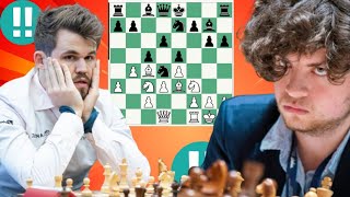 Creative Magnus Carlsen vs Hans Niemann 48 [upl. by Uriia521]