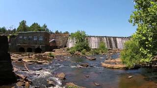 Boyds Mill pond dam [upl. by Ayamat]