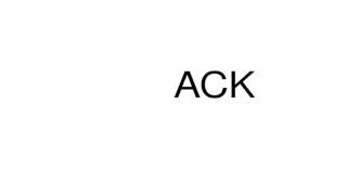 How to pronounce ACK [upl. by Mian32]