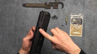 IWC Sling Mount Installation on a Magpul MidLength Handguard [upl. by Ahsiemac]