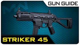 Striker 45 Stats amp Best Class Setups  Modern Warfare Gun Guide 23 [upl. by Gamali]